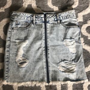 Forever 21 Jean Skirt